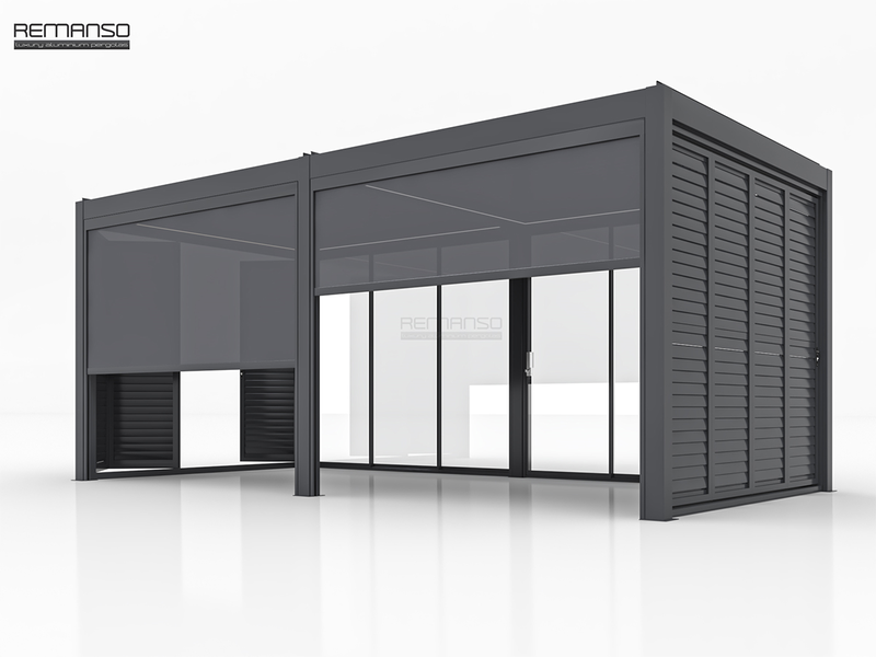 Remanso 3m x 6m with Blinds and more