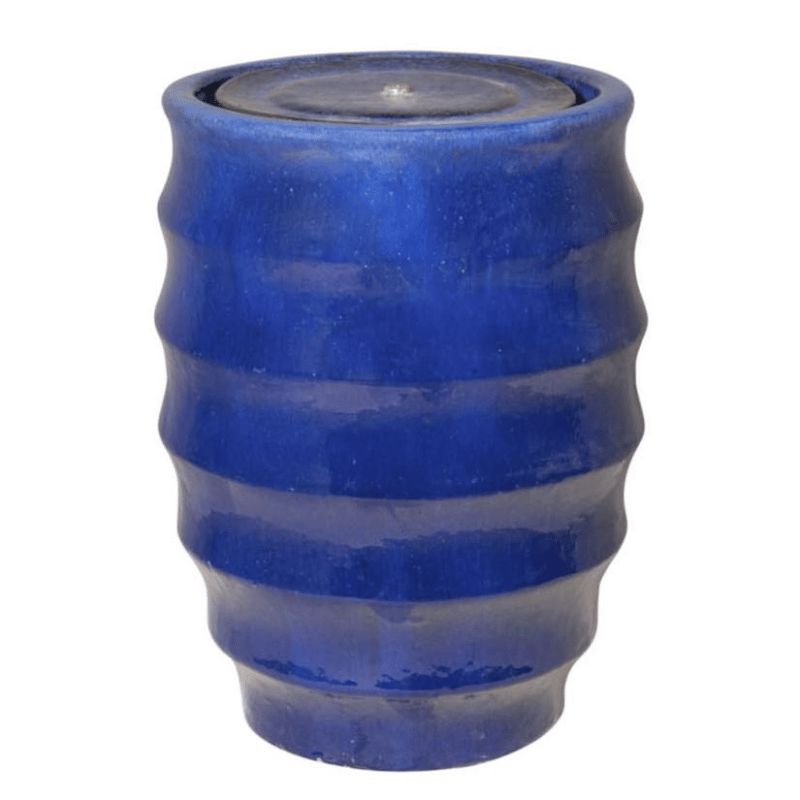 Glazed Ceramic Bosna Hi Fountain Blue