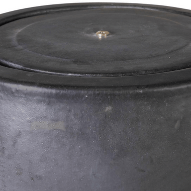 Glazed Ceramic Praga Hi Fountain Black top
