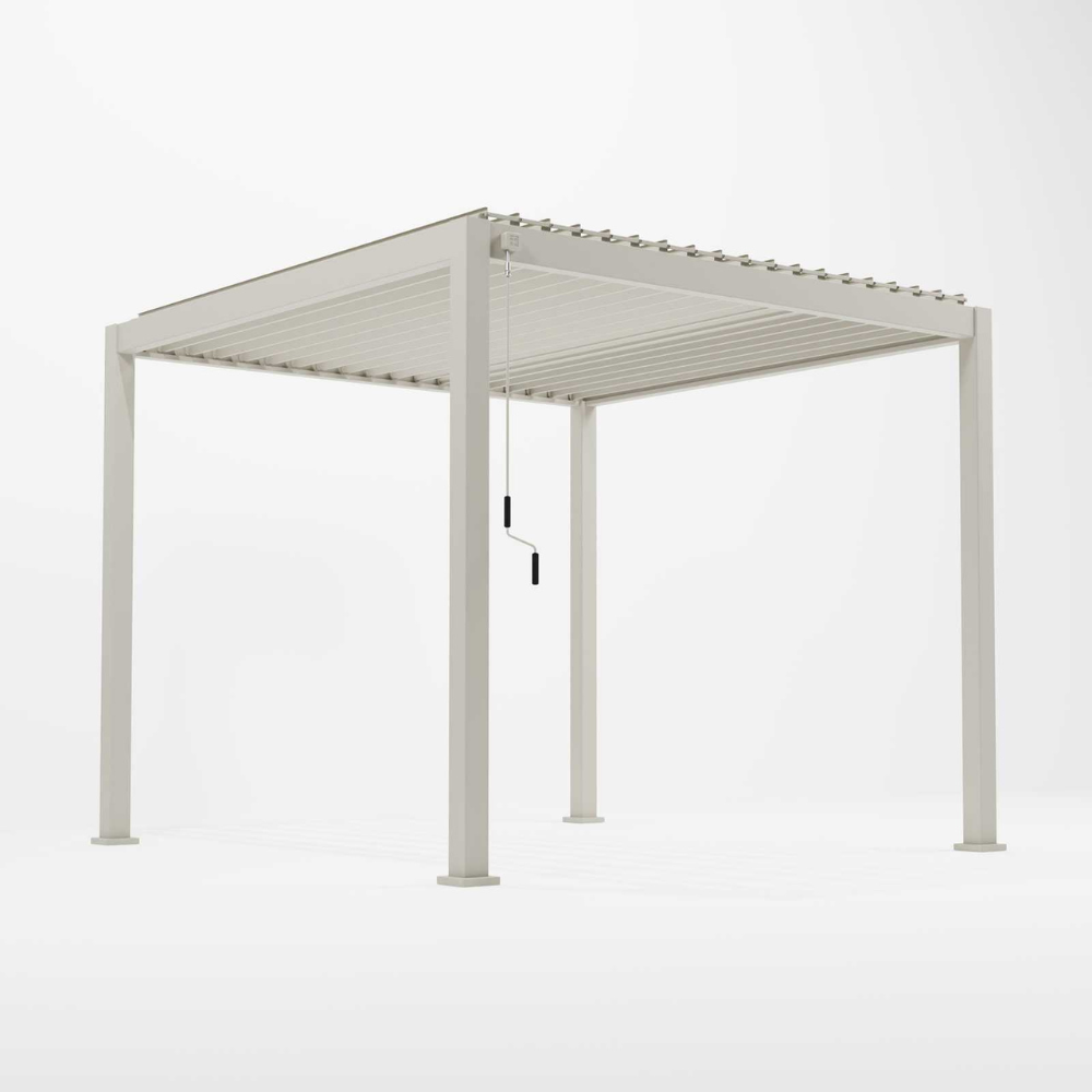 Nova - Titan Aluminium Pergola - 3m Square