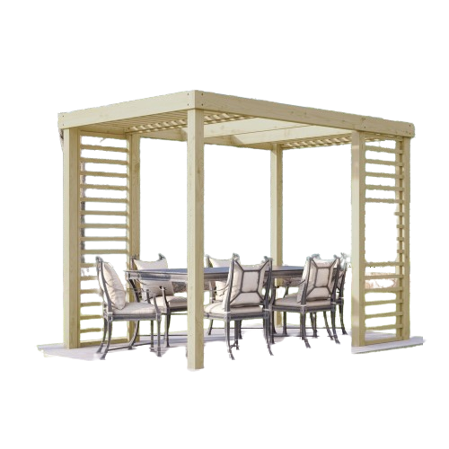 4.8m x 4.8m Panel Pergola