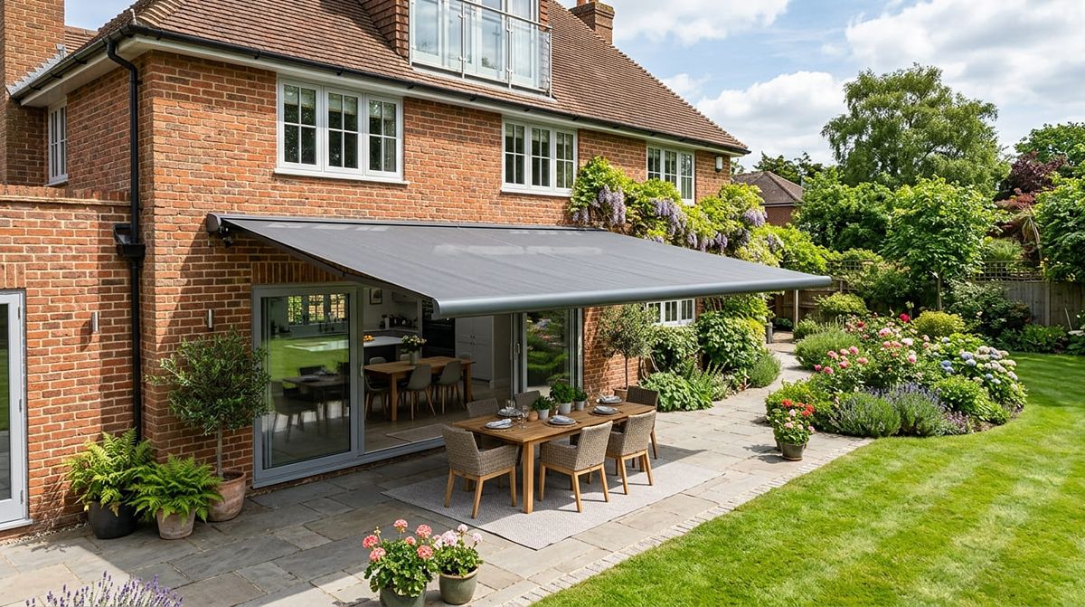 How Wide Can a Patio Awning Be? Size Guide for UK Homes
