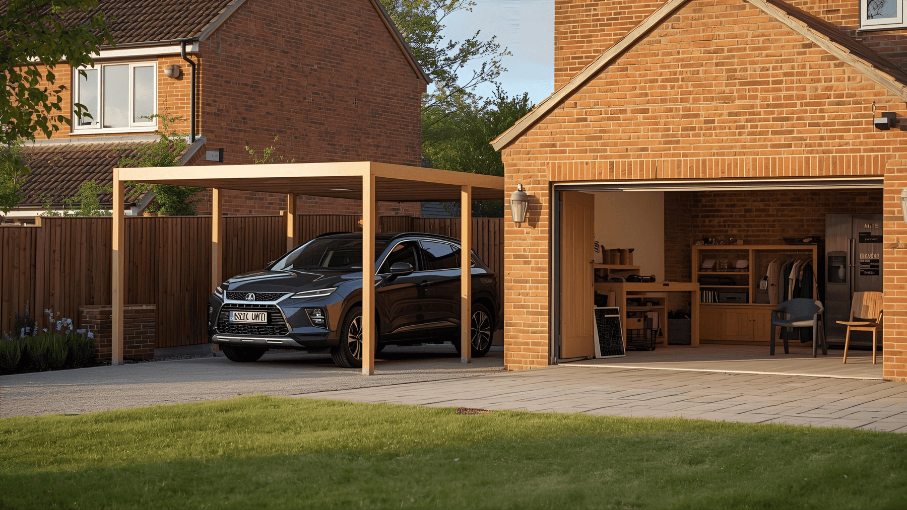 Carport vs Garage Cost