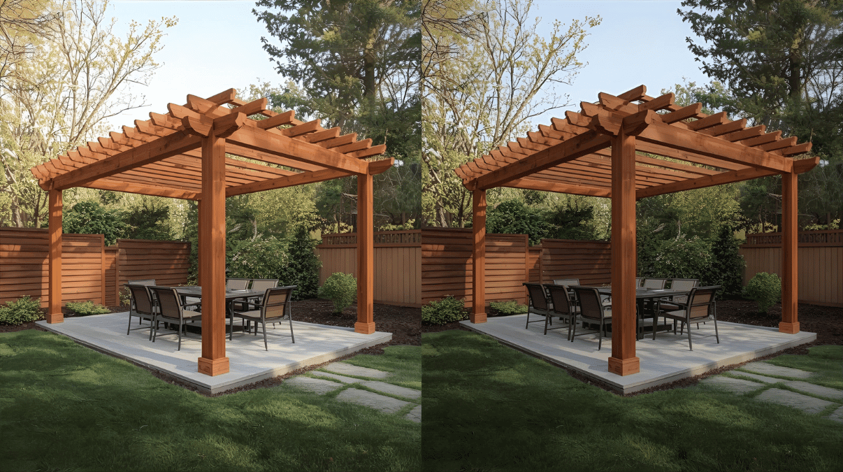 Cedar vs Redwood Pergola: Which Should You Choose?
