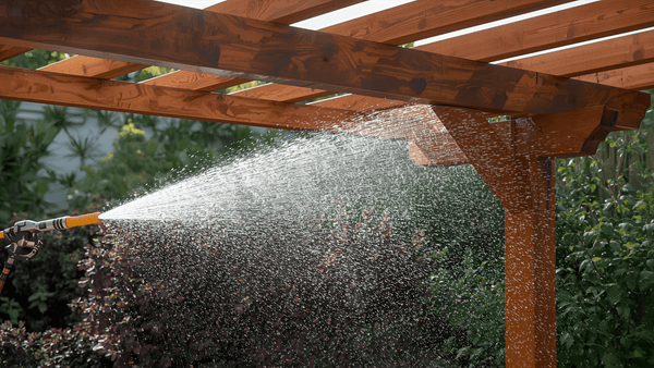 How to Clean a Wooden Pergola Effectively