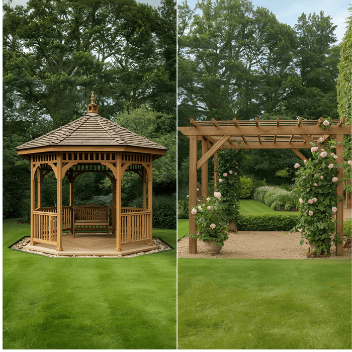 Gazebo vs Pergola? The Complete Comparison Guide