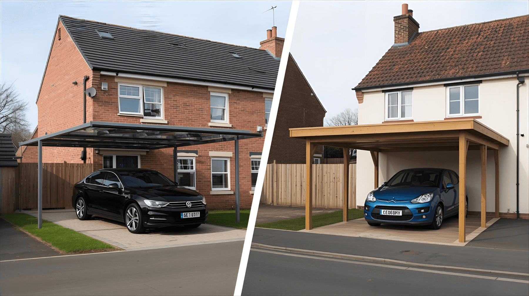 Metal vs Wood Carport