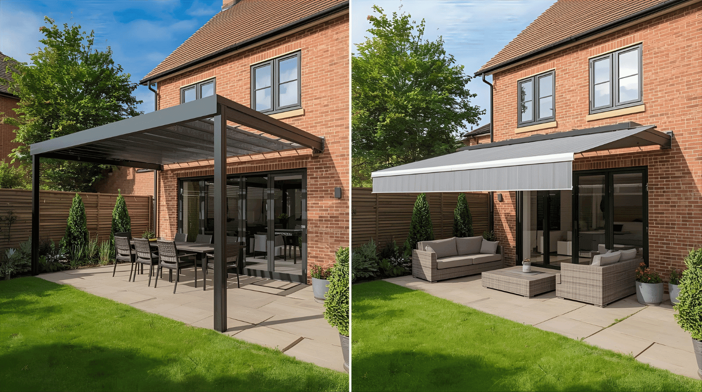 Pergola vs Awning Comparison