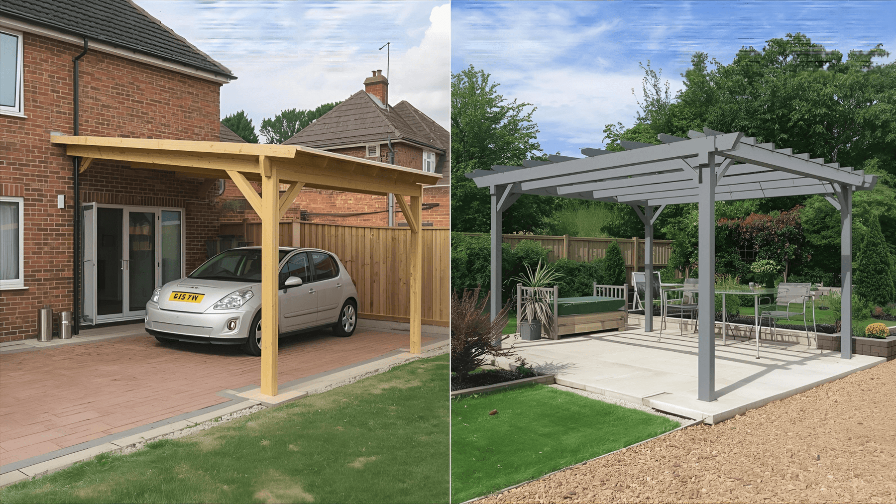 Pergola vs Carport Comparison