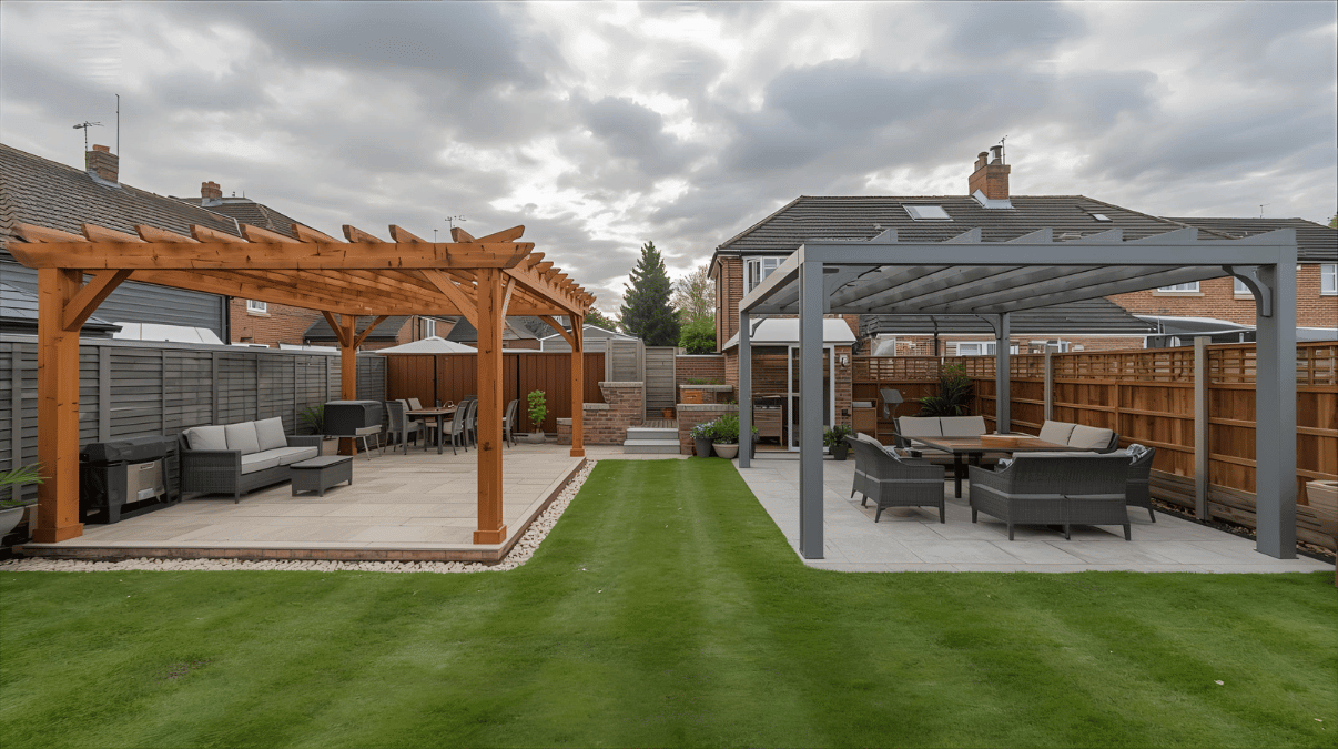 Wood vs Aluminum Pergola Which is Best for You