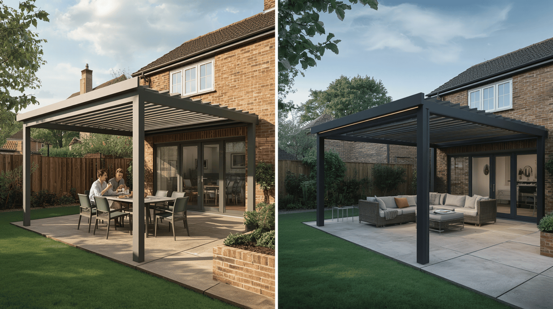 Motorised vs Manual Louvred Pergola: Which Should You Choose?
