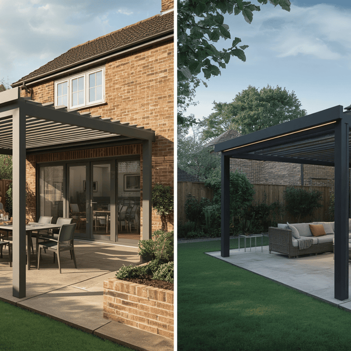 Motorised vs Manual Louvred Pergola: Which Should You Choose?