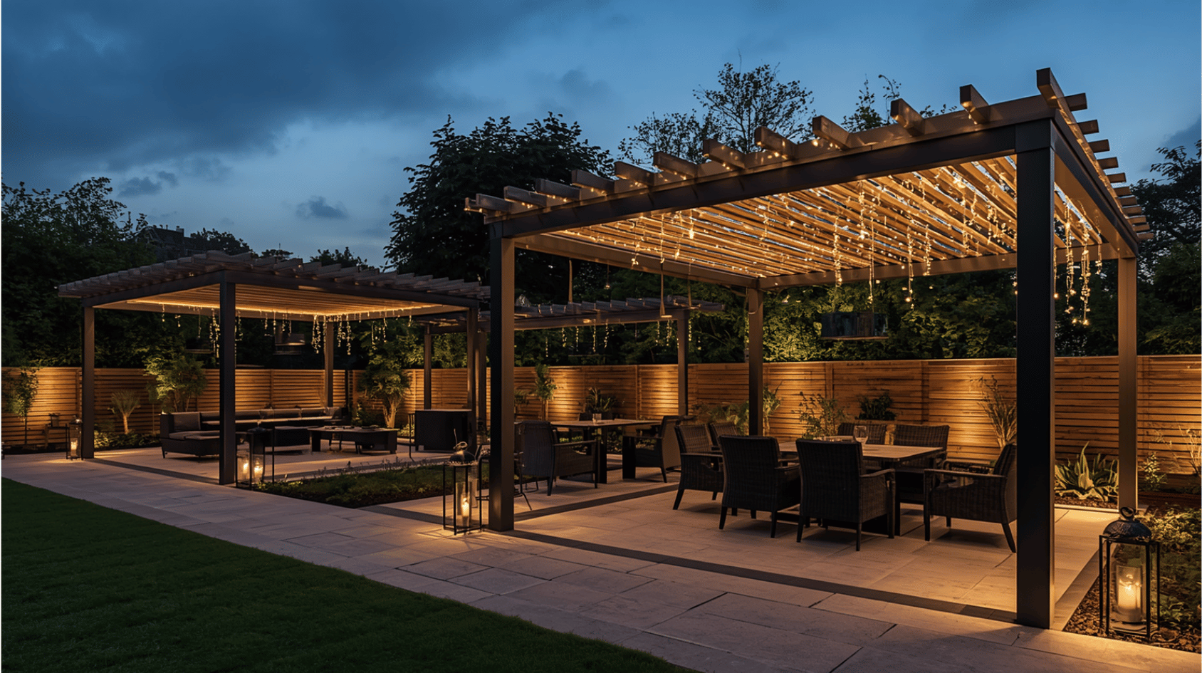 How to Light a Pergola: Ideas for UK Gardens