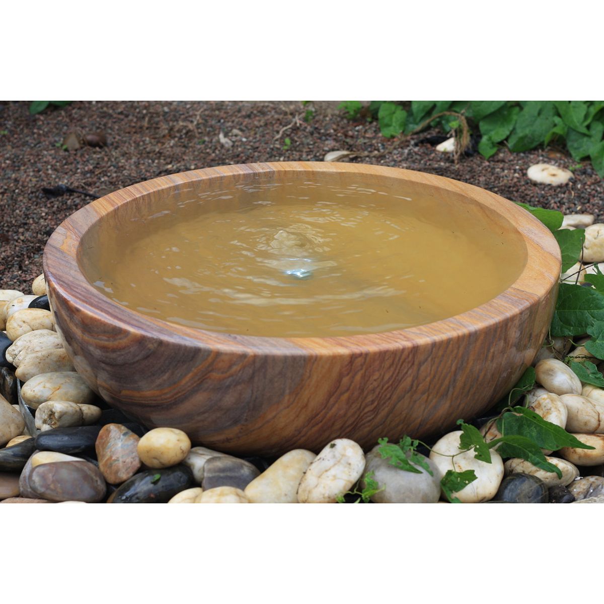 Rainbow Sandstone Babbling Bowl