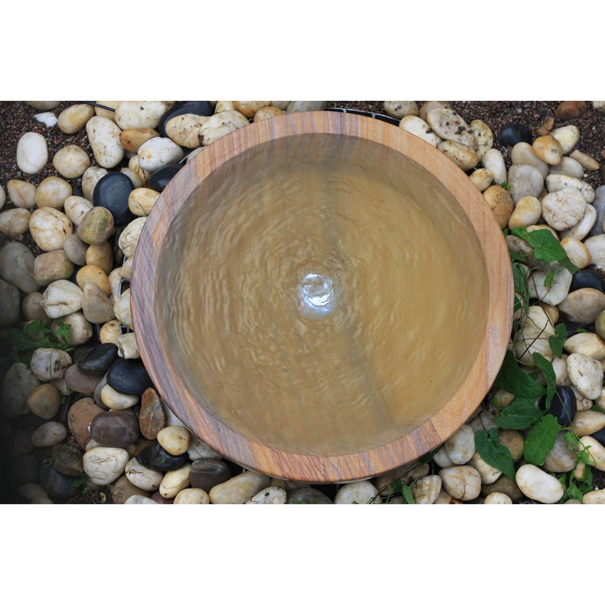 Rainbow Sandstone Babbling Bowl