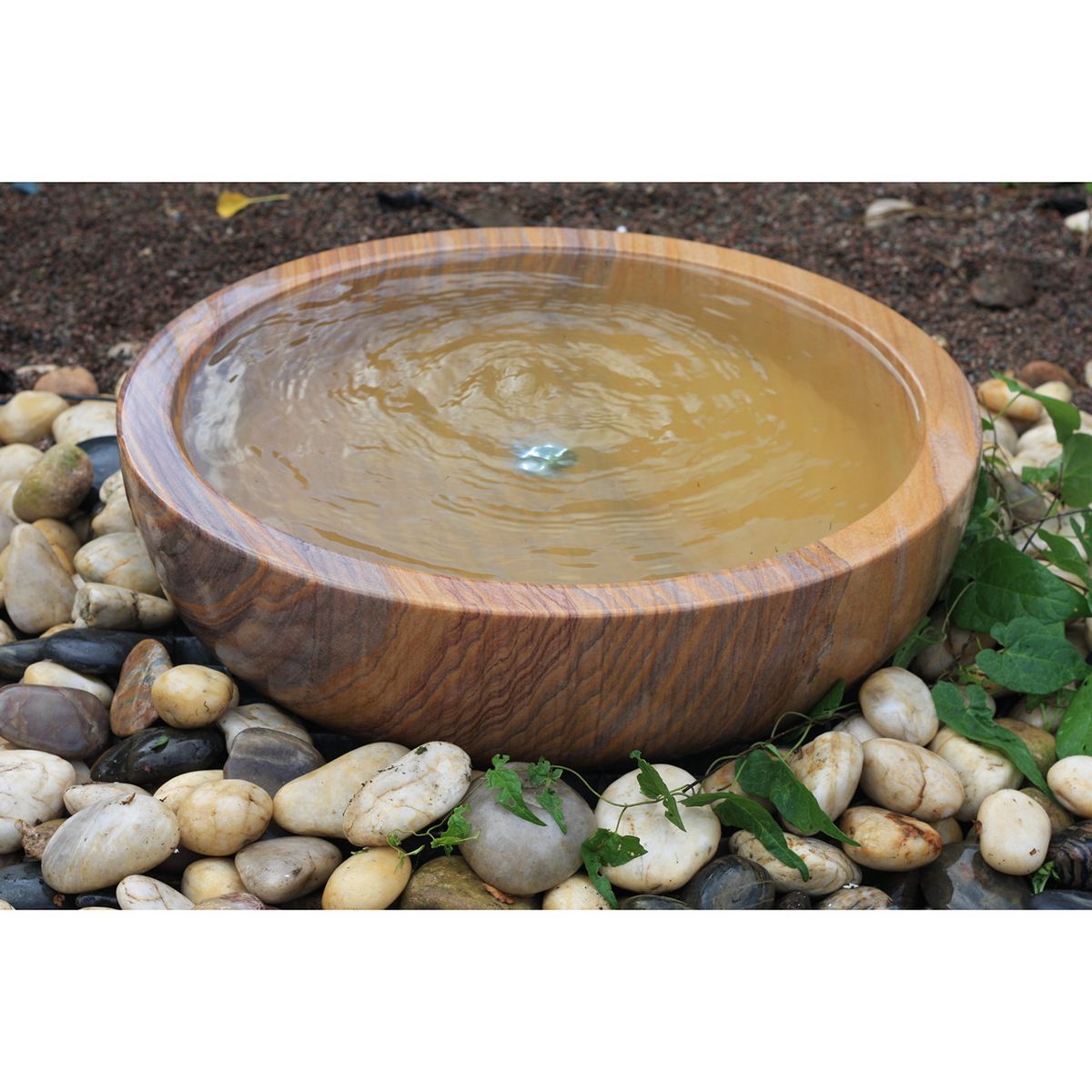 Rainbow Sandstone Babbling Bowl