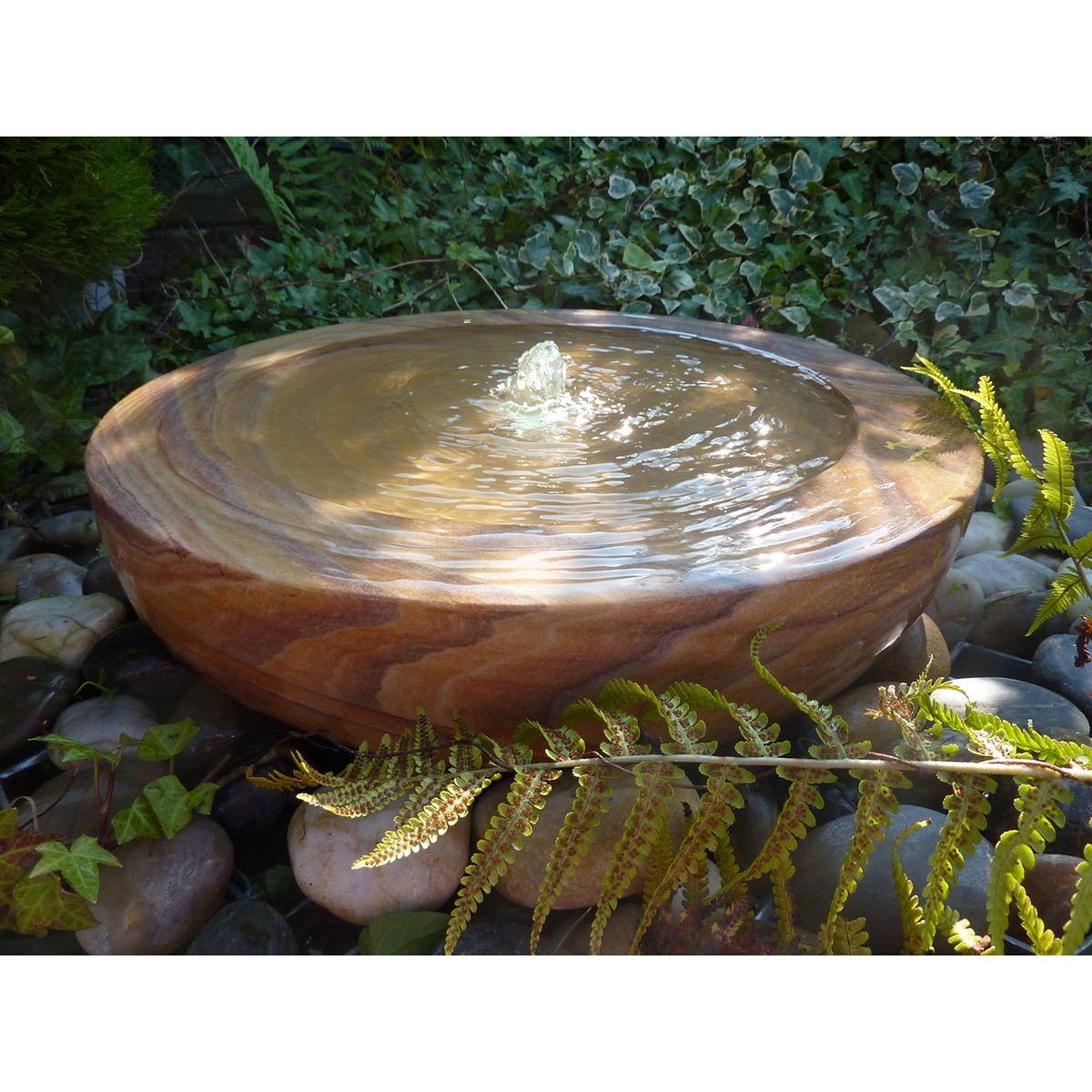 Rainbow Sandstone Babbling Bowl