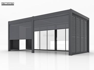 Remanso 3m x 6m with Blinds and more