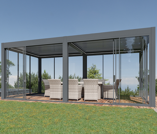 Remanso 3m x 6m with Glass Doors