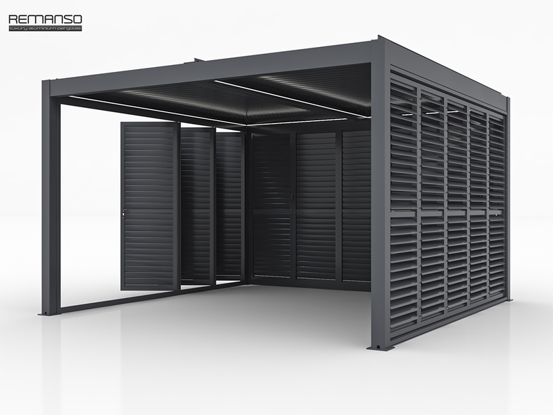 Bi-Folding Shutter Doors
