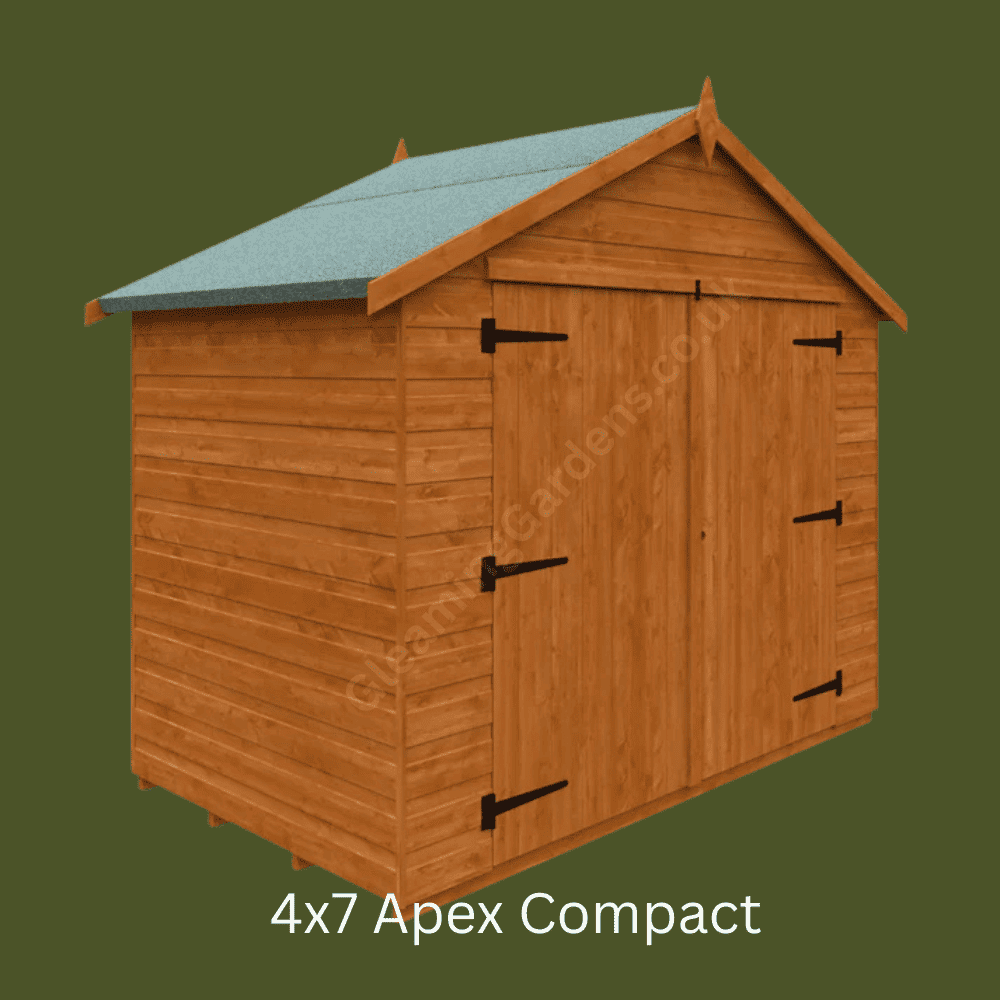 Woodlands Apex Compact Shed