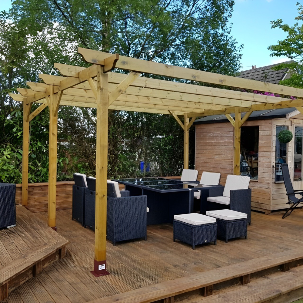 Garden Pergola - 4.2m Width