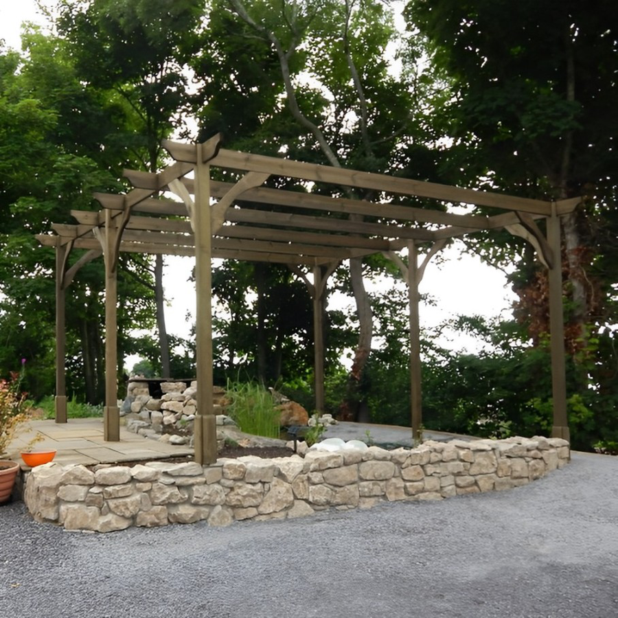 Premium Pergola - 4.2m Width