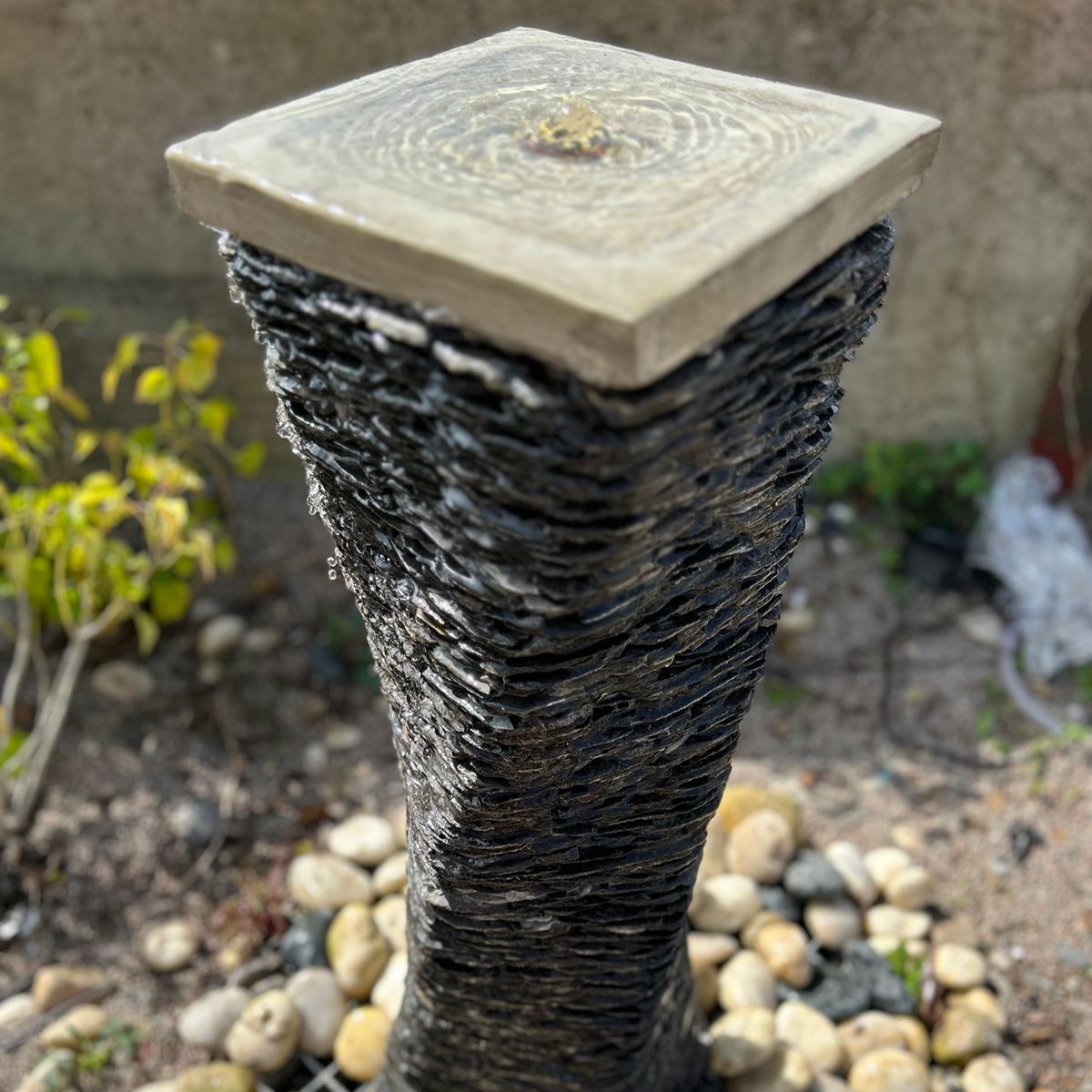Natural Slate Twist Water Feature