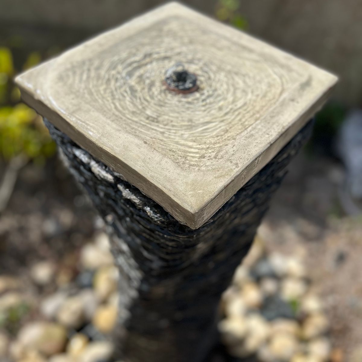 Natural Slate Twist Water Feature