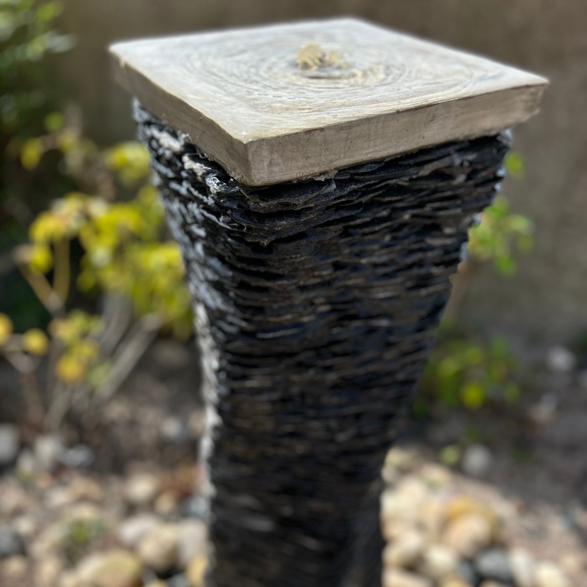 Natural Slate Twist Water Feature