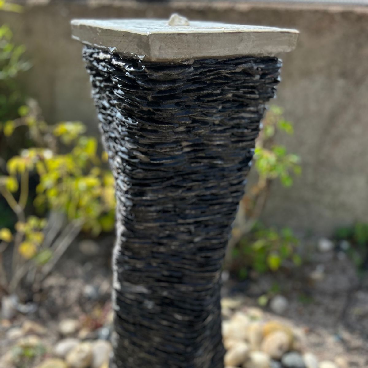 Natural Slate Twist Water Feature