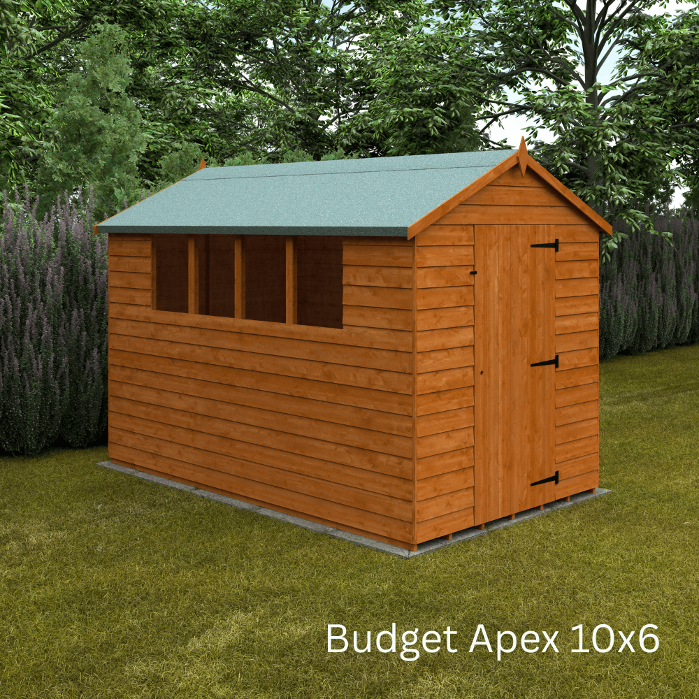 Budget Apex Garden Shed