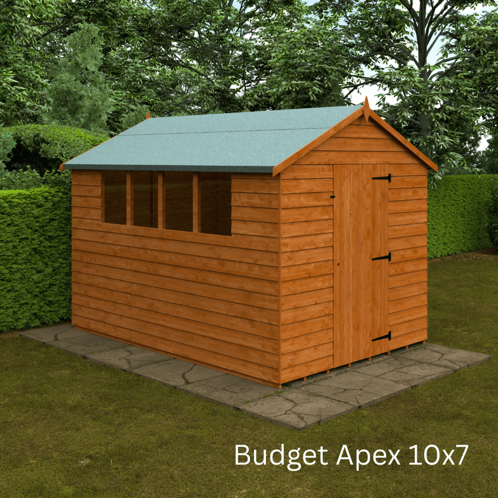 Budget Apex Garden Shed