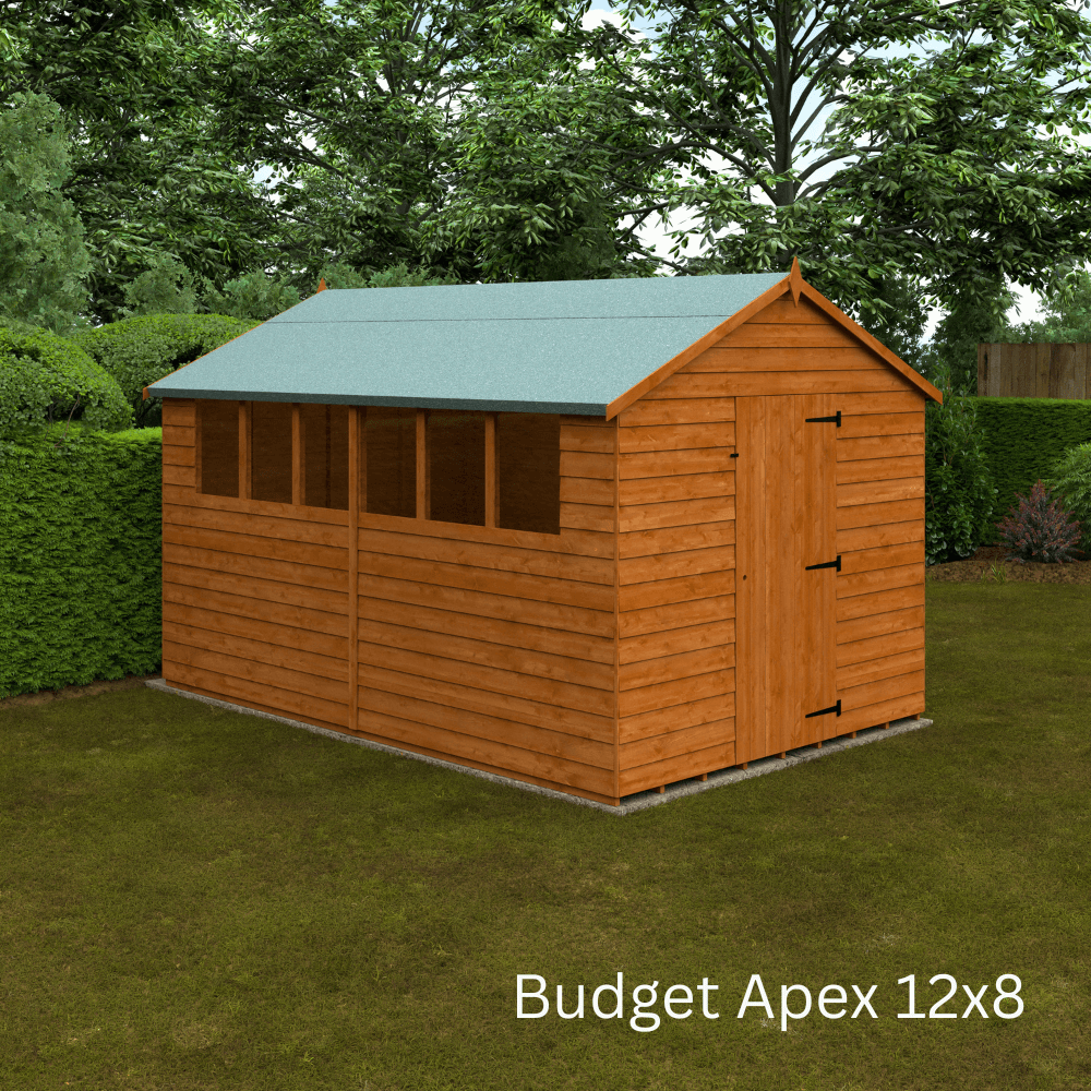 Budget Apex Garden Shed