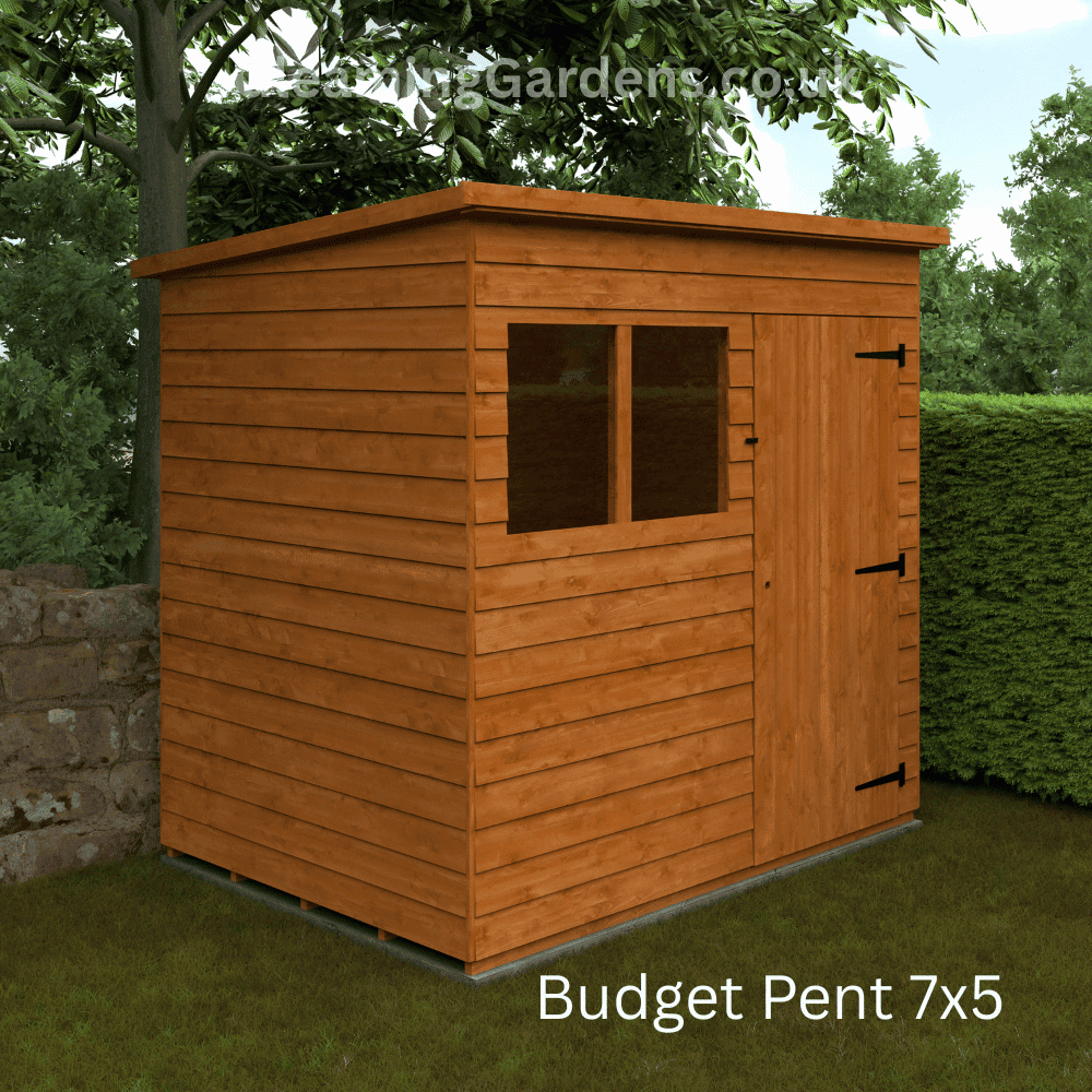 Budget Pent Shed