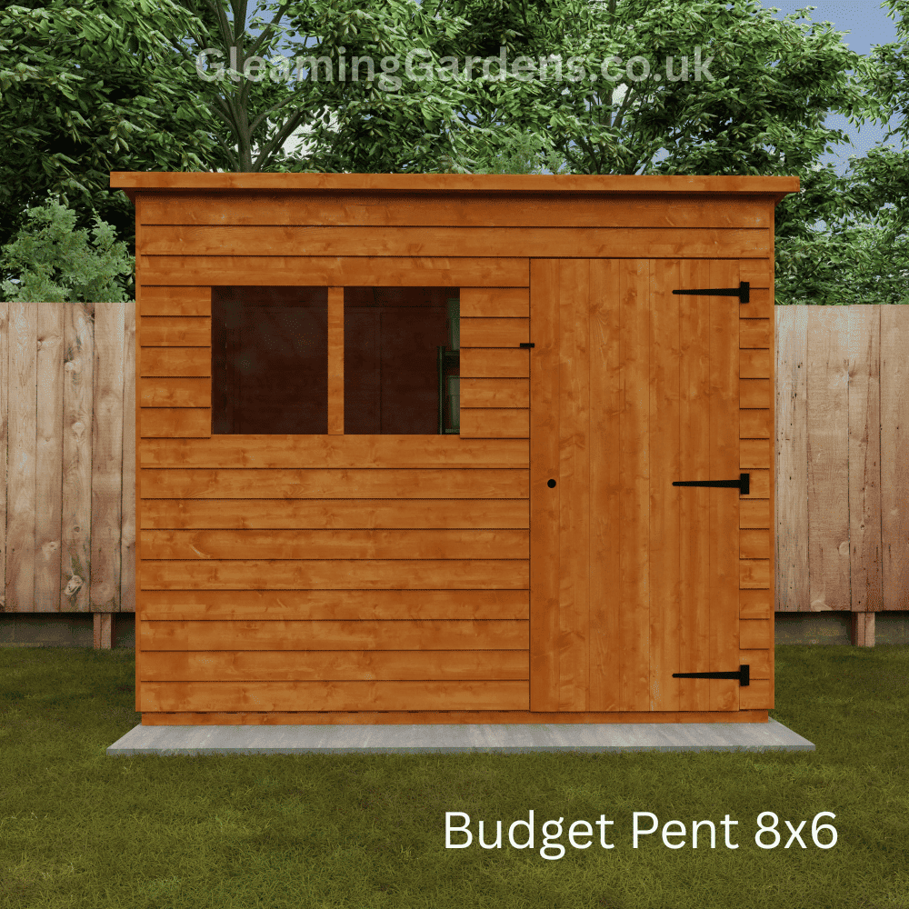 Budget Pent Shed
