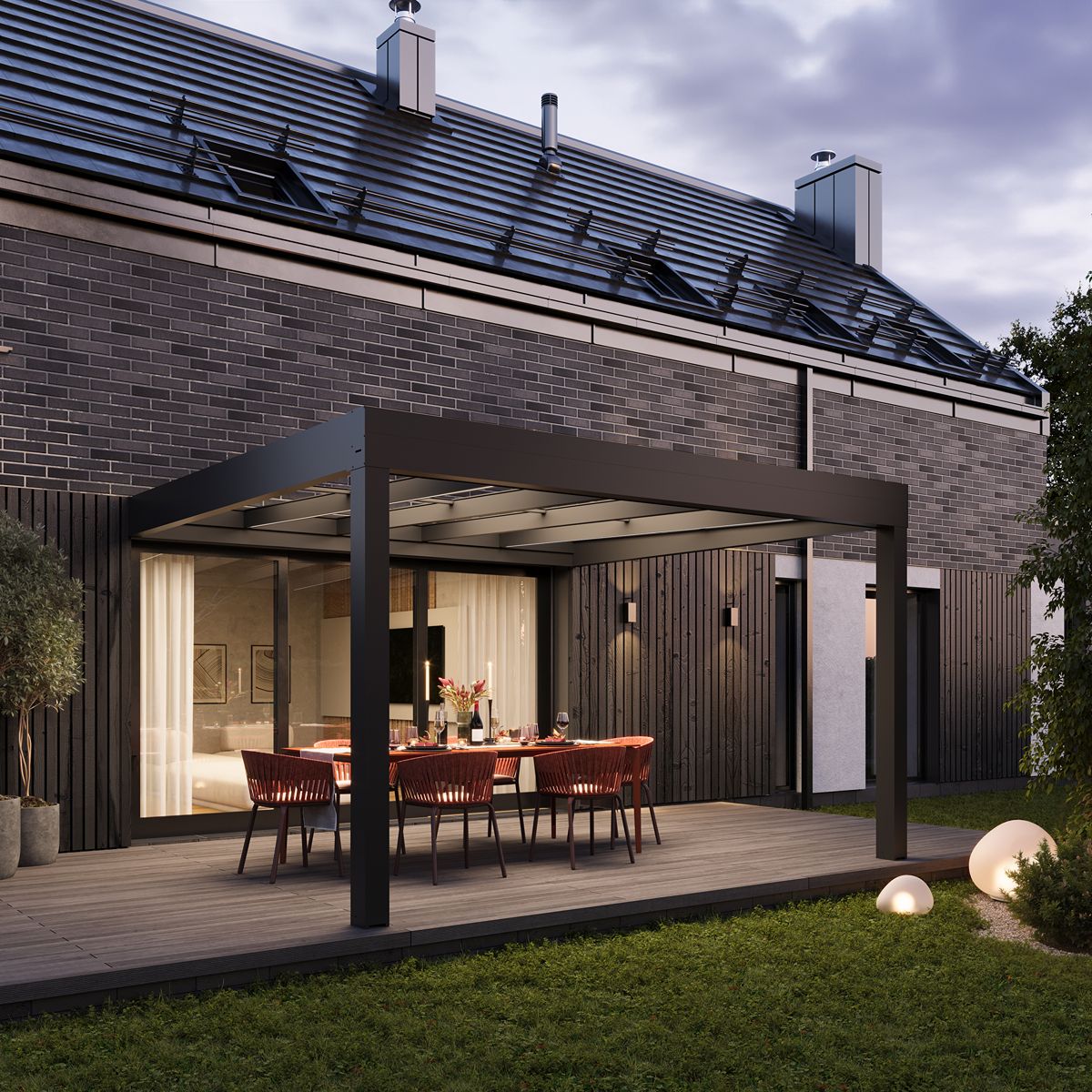 Cubo Ezie Aluminium Veranda