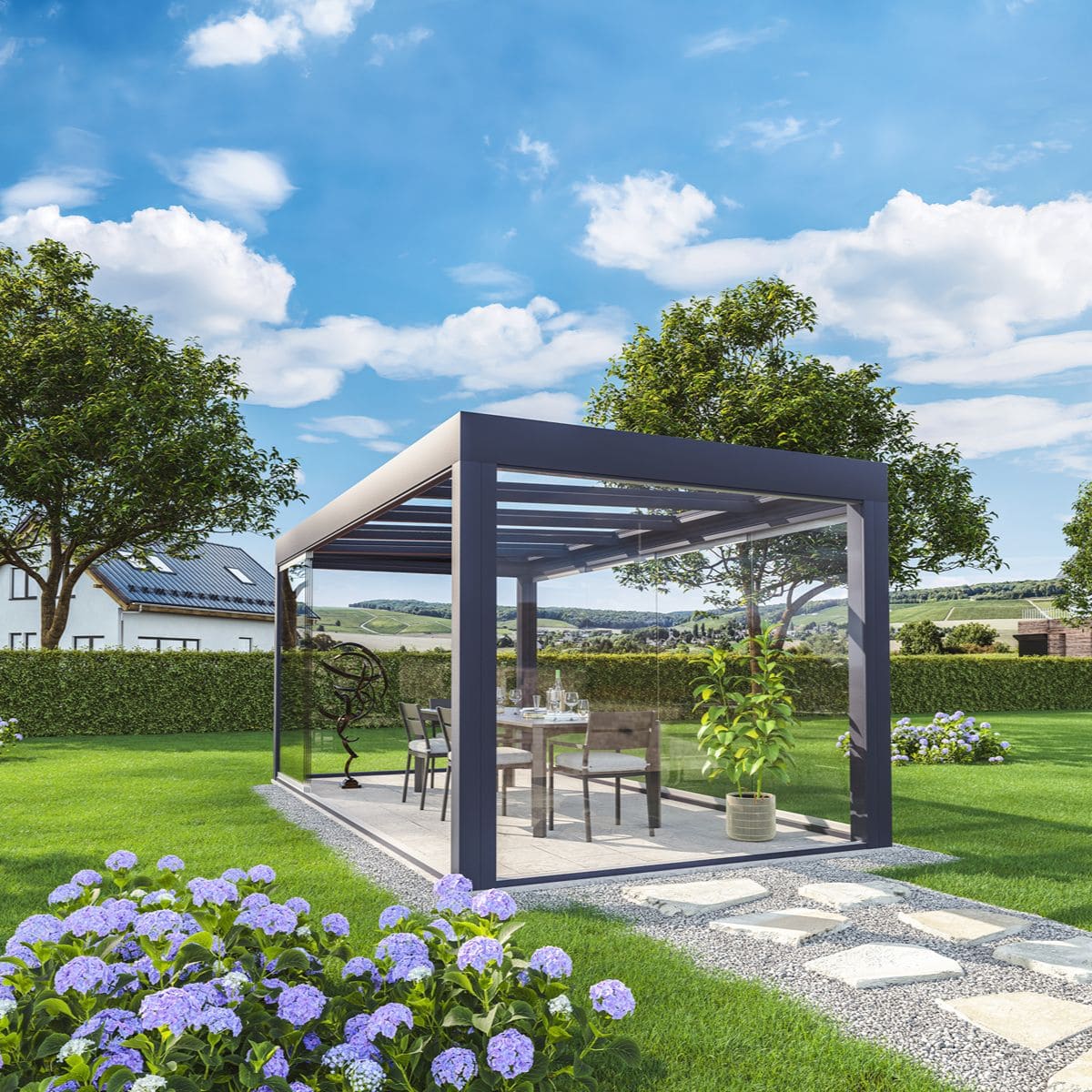 Cubo Aluminium Patio Roof