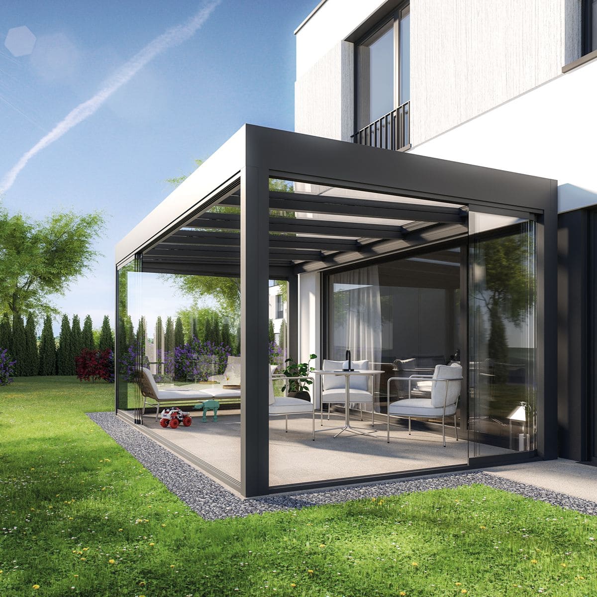 Cubo Aluminium Patio Roof