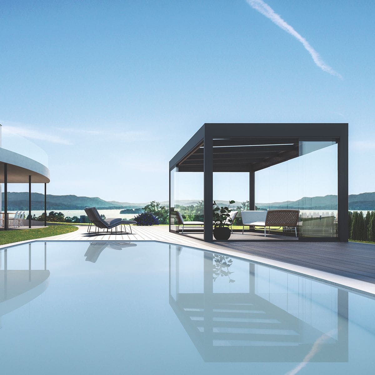 Cubo Aluminium Patio Roof
