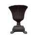 Cast Iron Black Roman Pot with Feet Urn