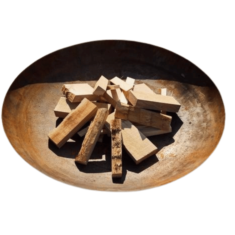 Corten Steel Curved Fire Pit