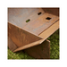 Corten Steel Minima Flat Pack Fire Pit empty