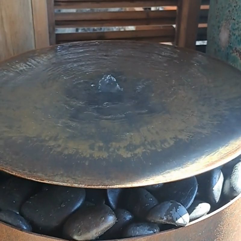 Corten Steel Paradise Raised Water Feature