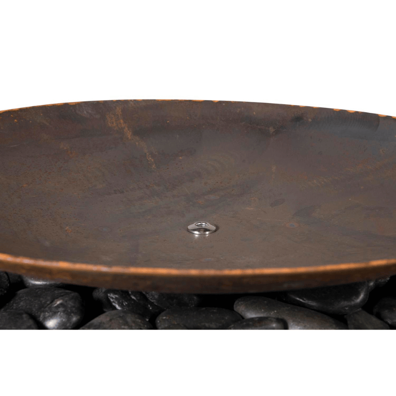 Corten Steel Paradise   Sunken Water Table top