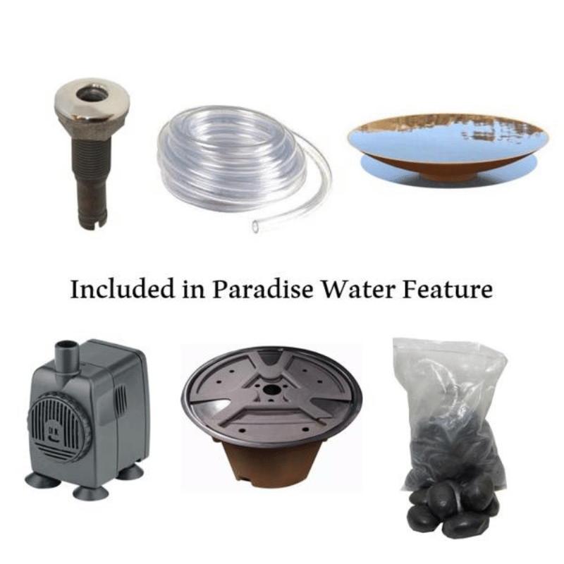 Corten Steel Paradise   Sunken Water Table