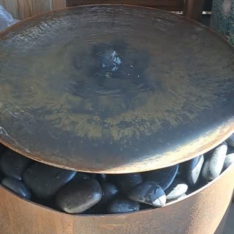 Corten Steel Raised Water Feature