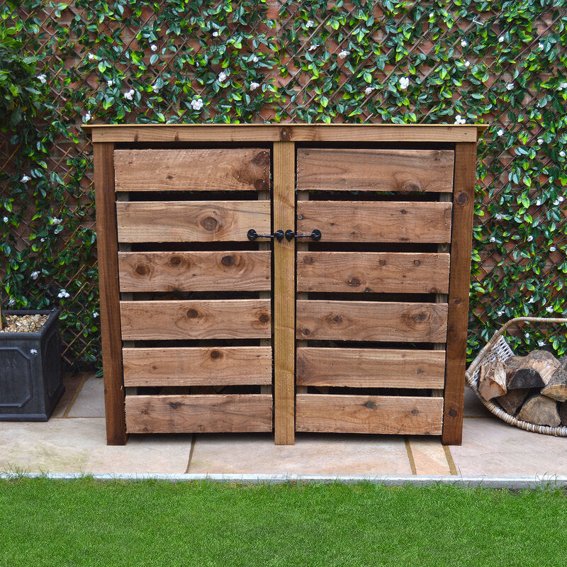 Cottesmore 4ft slatted brown