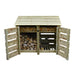 Cottesmore 4ft slatted shelf green