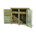 Cottesmore 4ft solid shelf Green